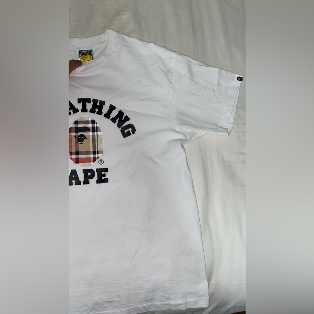 WORN BAPE X BURRBERRY TEE
